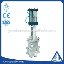 stainless steel 8 inch knife gate valve pneumatic
